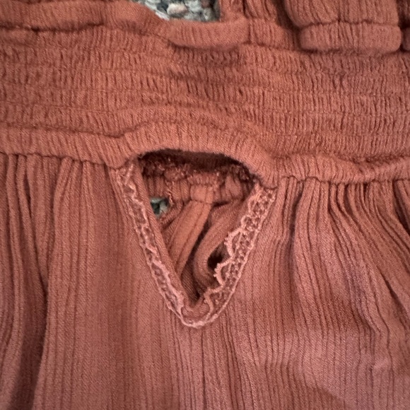 Free People Look into the Sun Terracotta Backless Maxi Dress Cut out Size Small - Picture 8 of 12